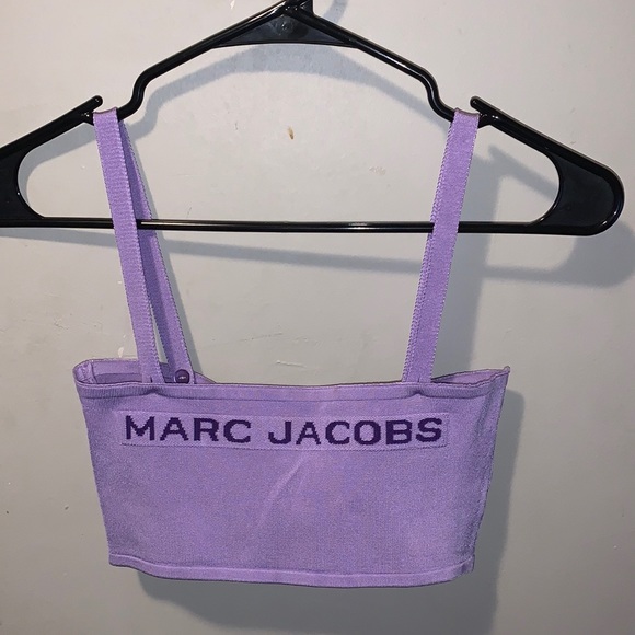 COPY - Mark Jacobs purple Stretch knit bandeau - Picture 5 of 6